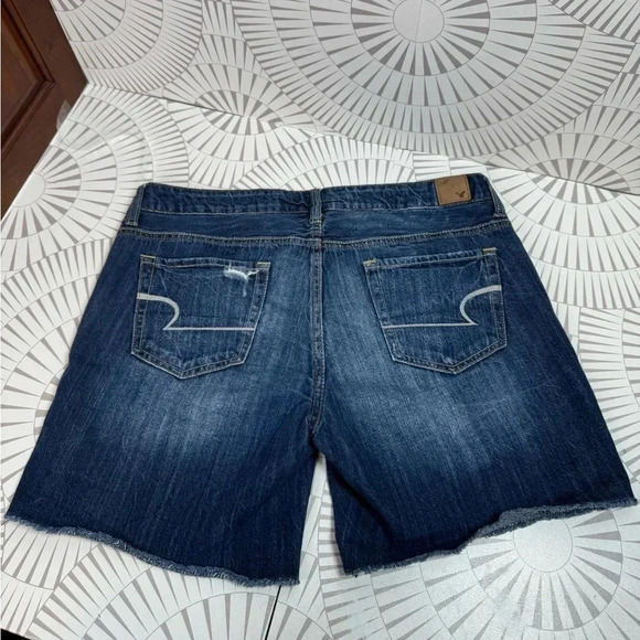 American Eagle Women’s‎ Cut Off Jean shorts Size 8 - Picture 6 of 7